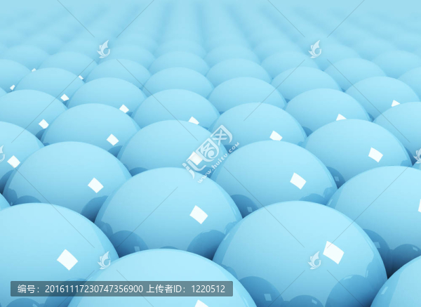 藍(lán)色的球