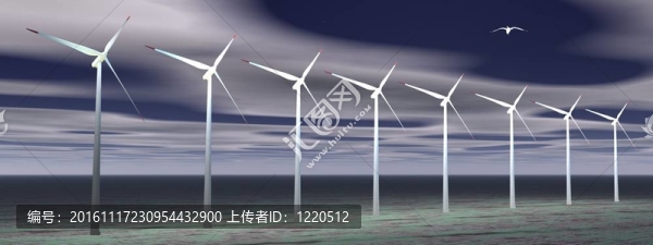 夜間風(fēng)力渦輪機(jī)