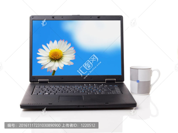 咖啡杯電腦