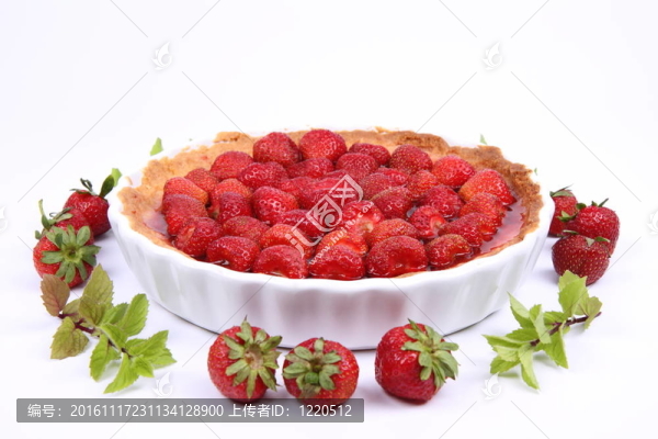 草莓撻