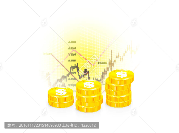 帶硬幣的業(yè)務(wù)圖形說明