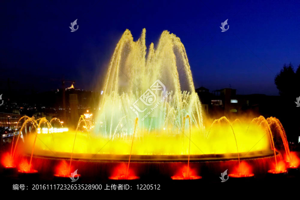 Barcelona.Spain噴泉。