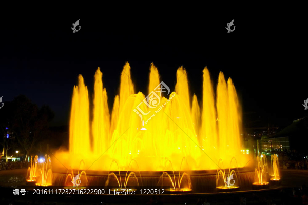 Barcelona.Spain噴泉。