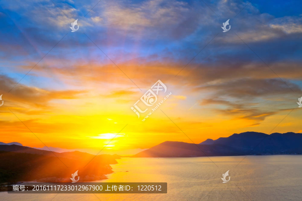 地中海日落