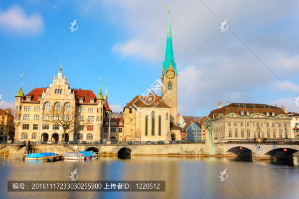 在蘇黎世fraumuenster教堂