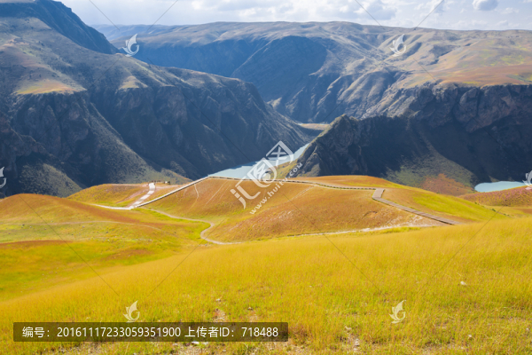 闊克蘇大峽谷,喀拉峻,草原