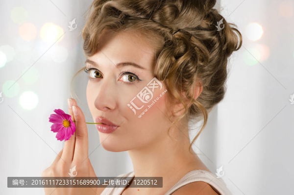 美女特寫肖像