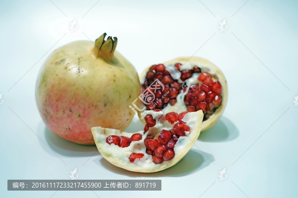 紅石榴特寫,石榴籽