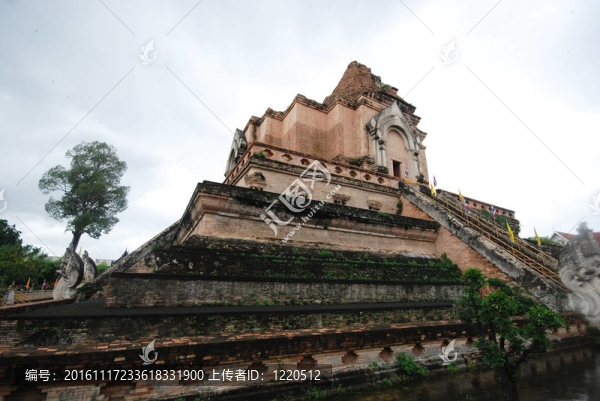 Wat,Chediluang在清邁