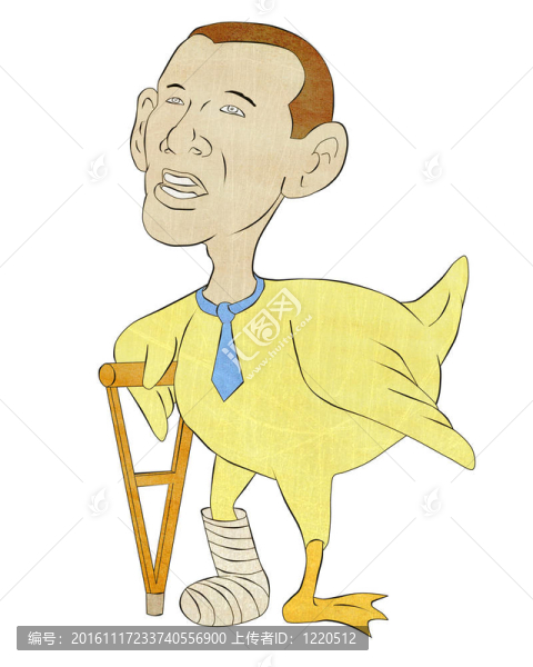 非洲裔美國人與拐杖跛腳鴨