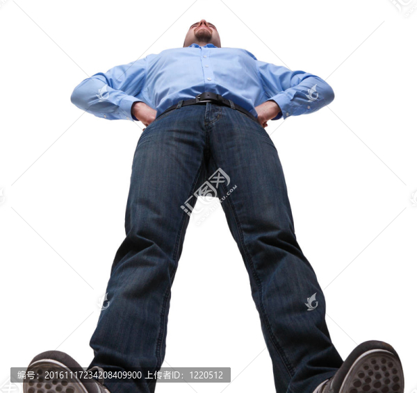站著的人
