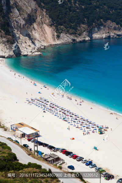 邁托斯海灘；Kefalonia