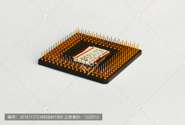 處理器上的白色的腿
