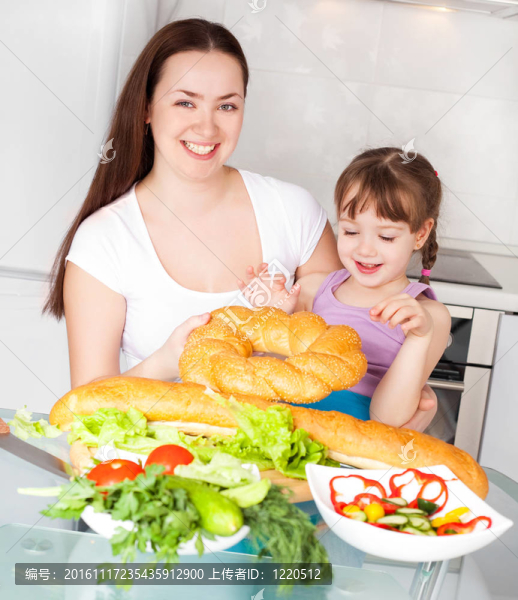 母親和女兒