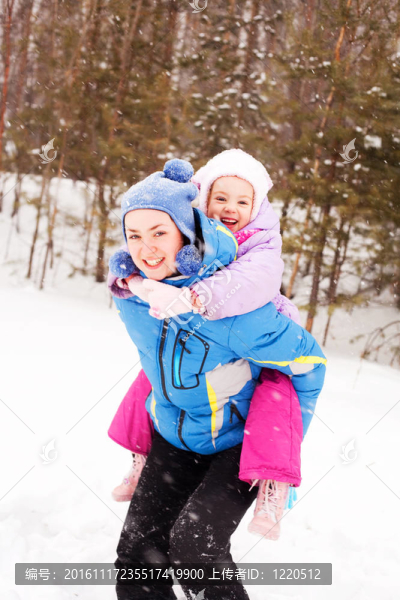母親和女兒