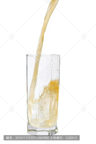 橙汁。