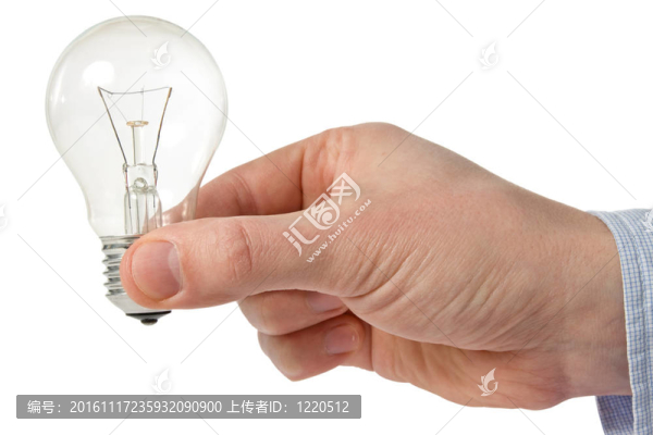手持燈泡