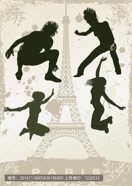 垃圾巴黎明信片