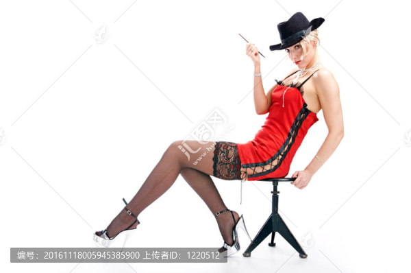 戴帽子的女人