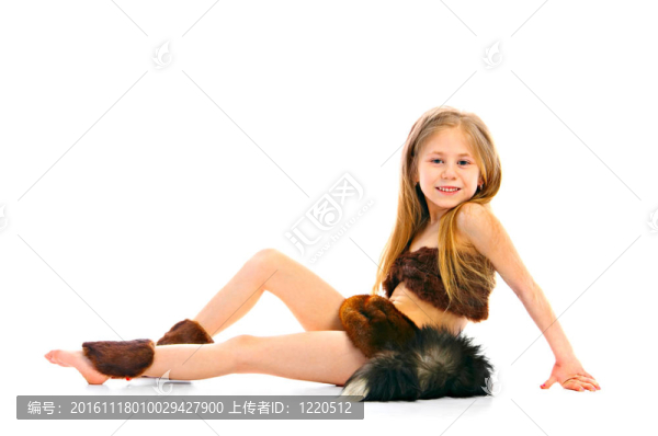 穿著化裝服的孩子
