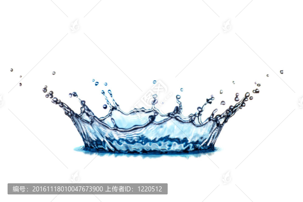 美麗的水花