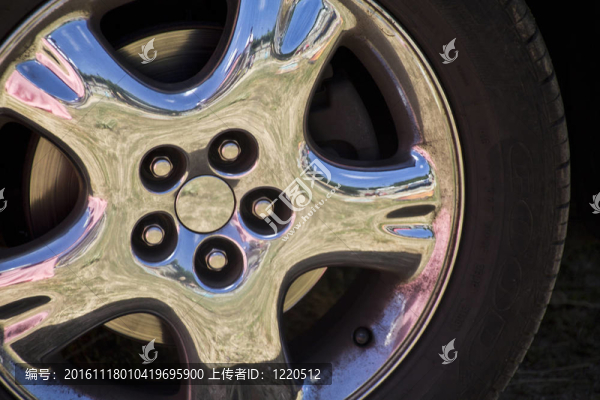 汽車輪輞光亮