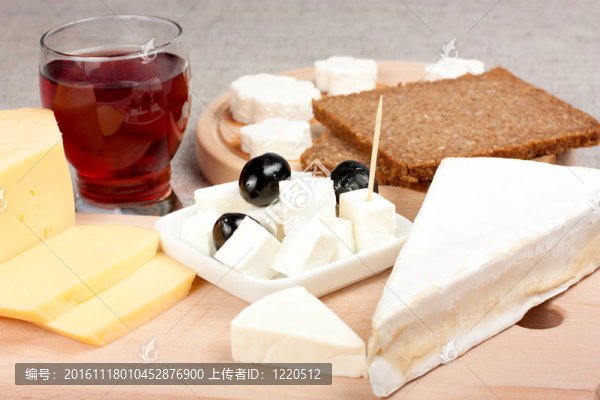 奶酪和葡萄酒