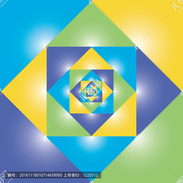 背景或四色梯度