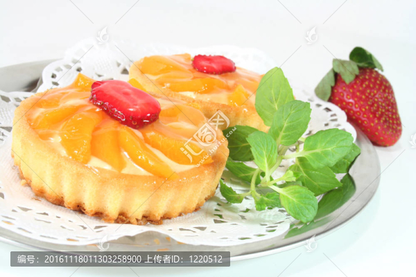 杏子撻薄荷