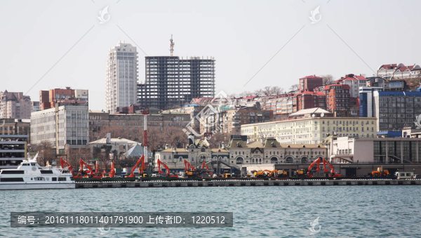 海參崴；海上游艇碼頭