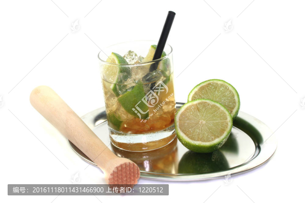 用鮮石灰caipirinha
