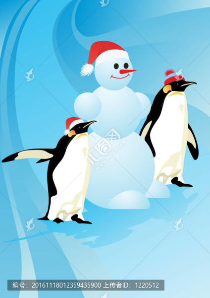 雪人與企鵝