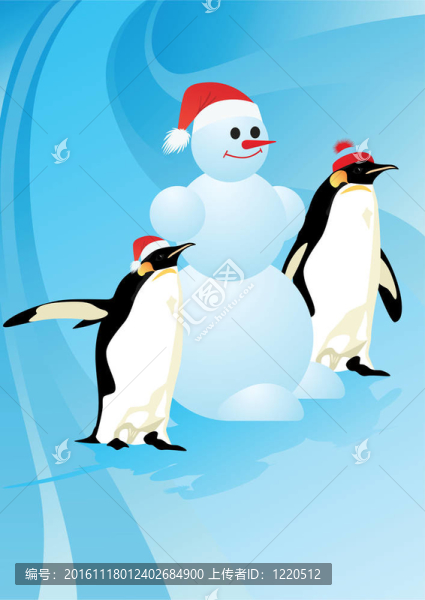 雪人與企鵝