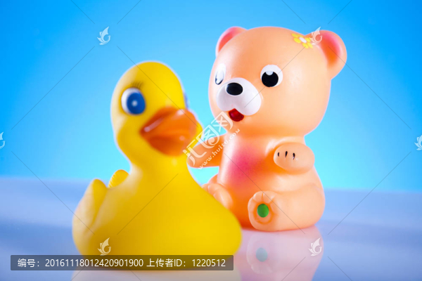 五顏六色的兒童玩具