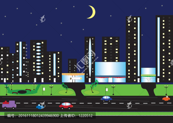 城市夜景