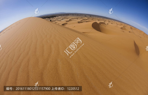 沙漠中的Sandscapes