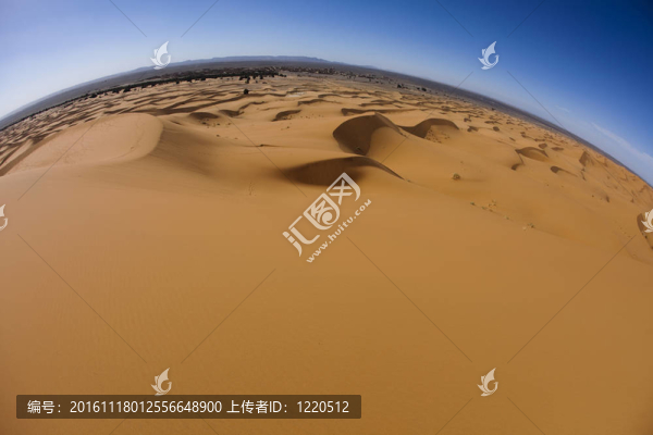 沙漠中的Sandscapes