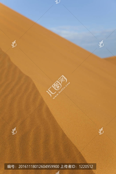 沙漠中的Sandscapes