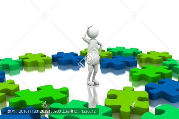 男人在困惑
