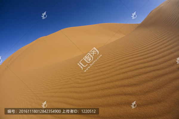 沙漠中的Sandscapes