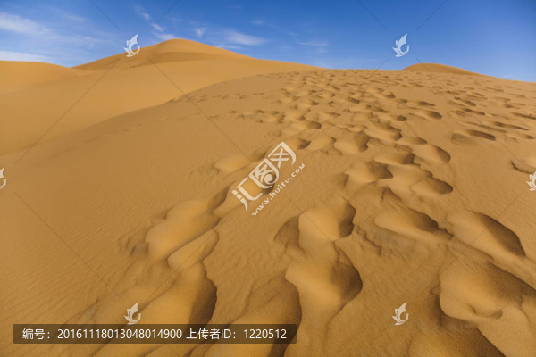 沙漠的沙丘