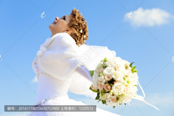 年輕新娘花