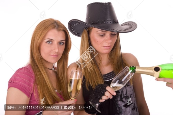 美女朋友們的肖像