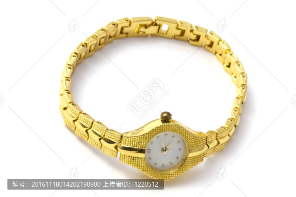 金色的手表