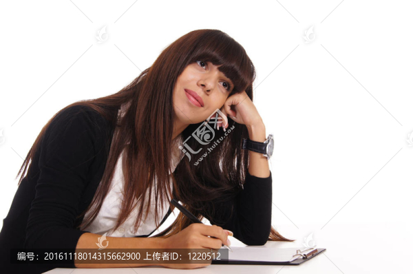 工人白