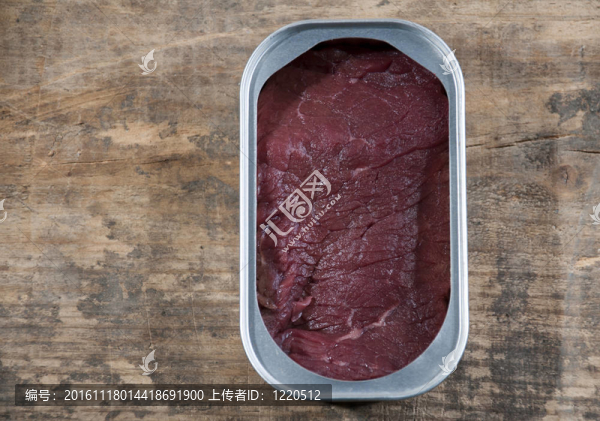罐里的肉