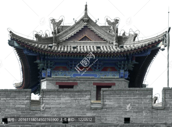 西安市城墻建筑