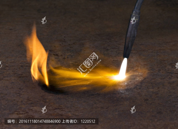 焊接火焰和火焰