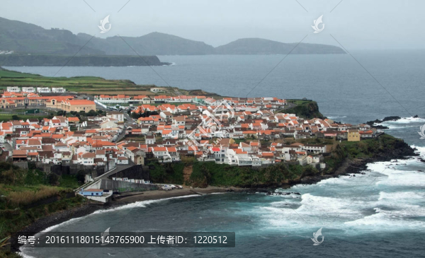 在亞速爾群島沿海沉降
