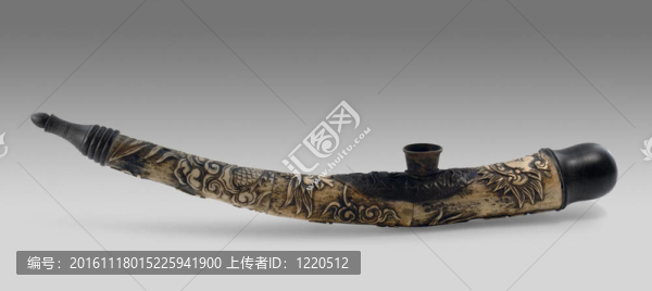 喇叭雕刻的異國情調(diào)的管